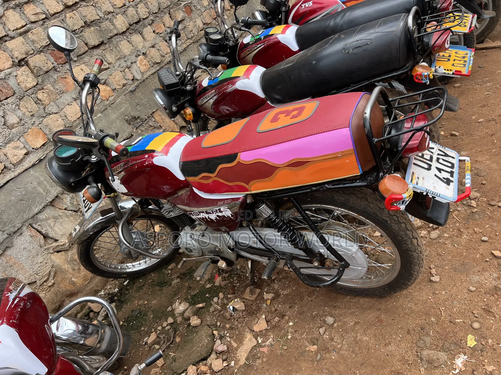 Bajaj Boxer 100 2021 Red