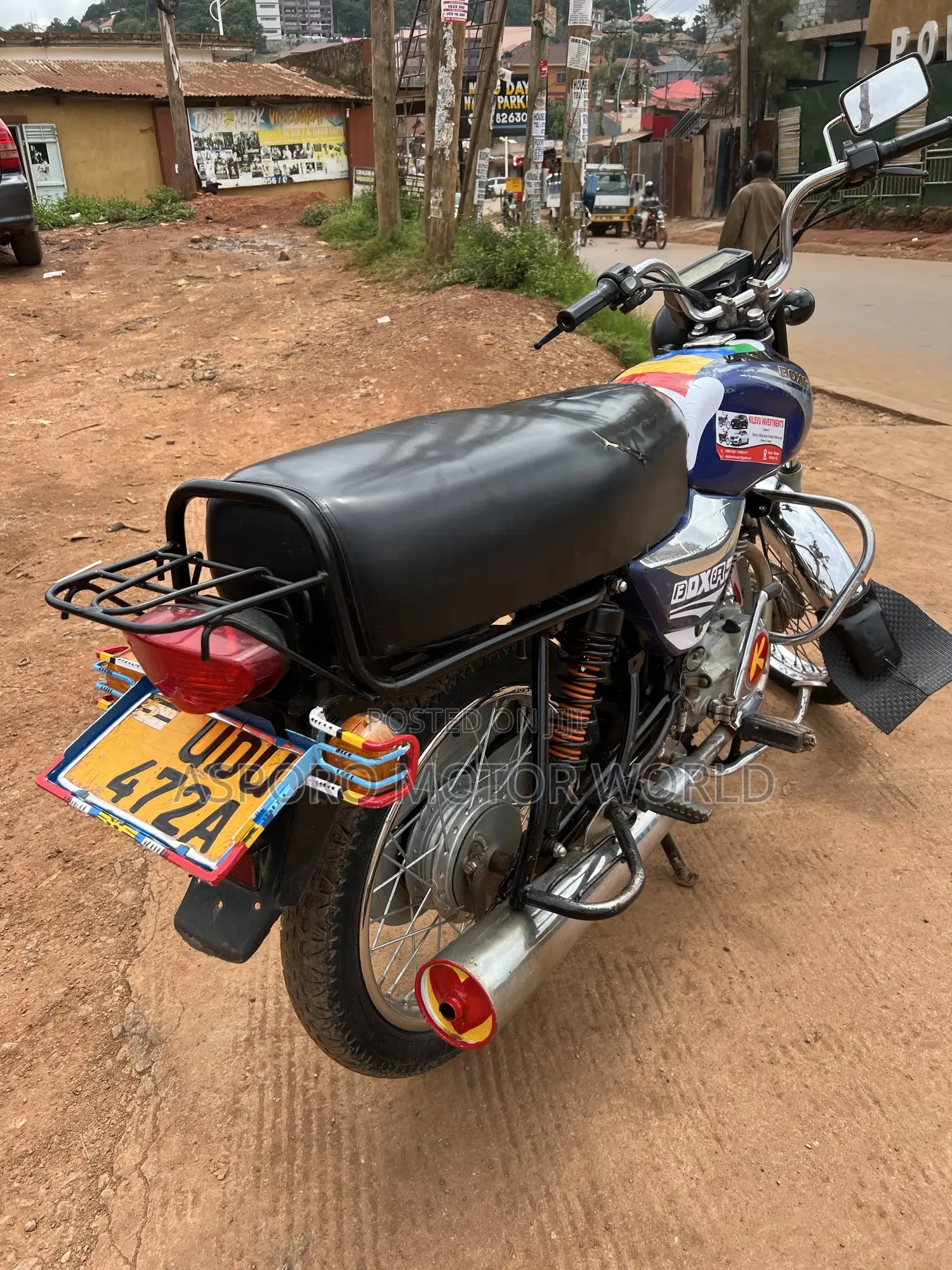 Bajaj Boxer 100 2019 Red