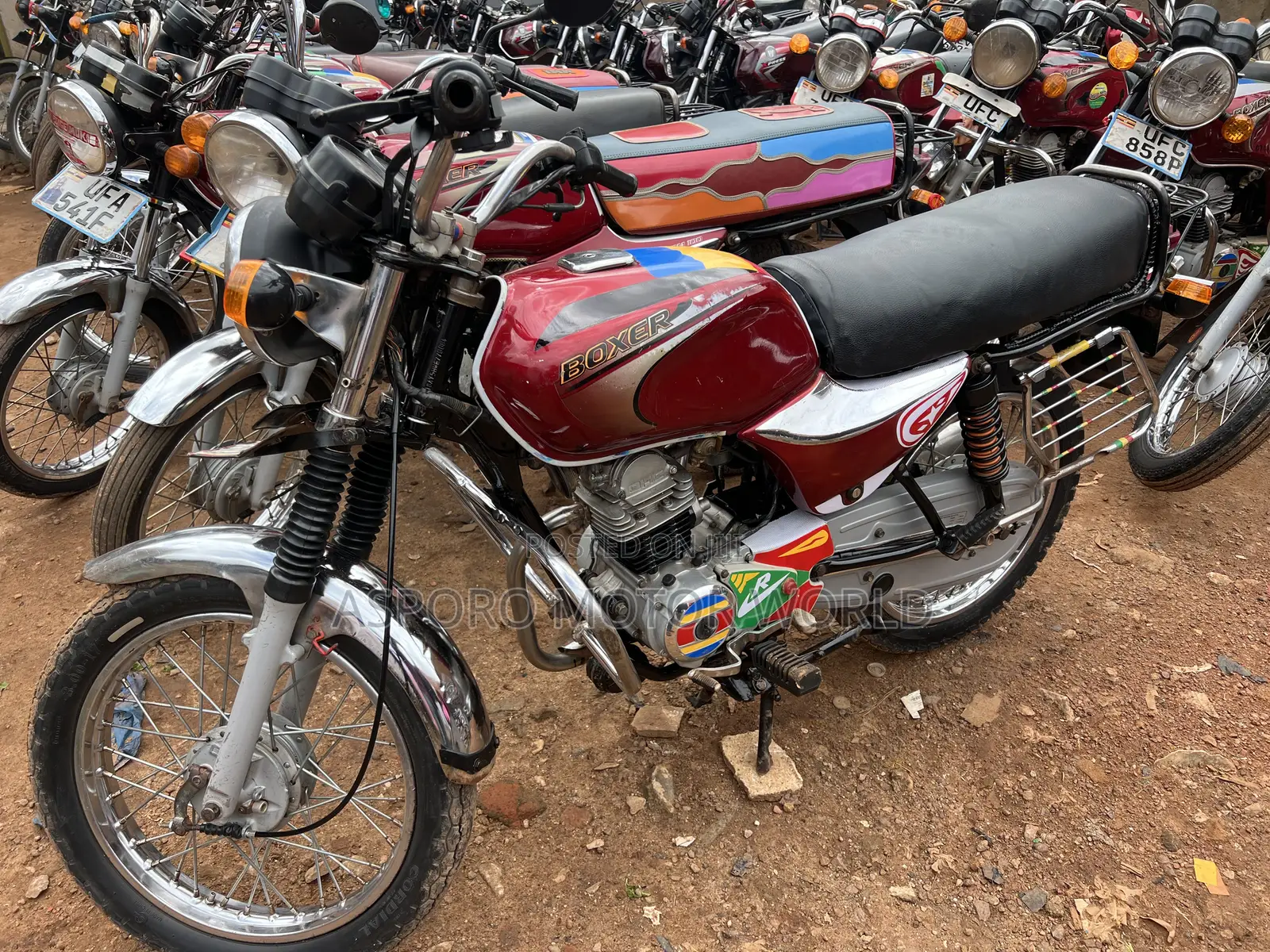 Bajaj Boxer 100 2021 Red