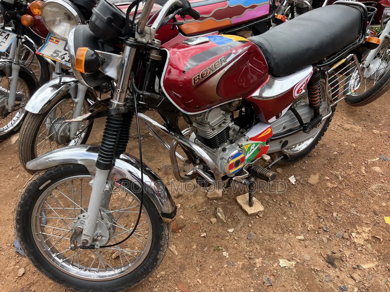 Bajaj Boxer 100 2021 Red