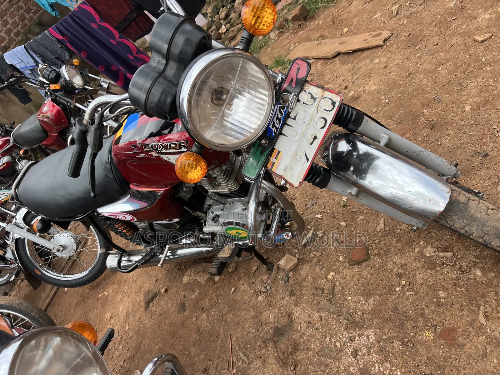 Bajaj Boxer 100 2021 Red