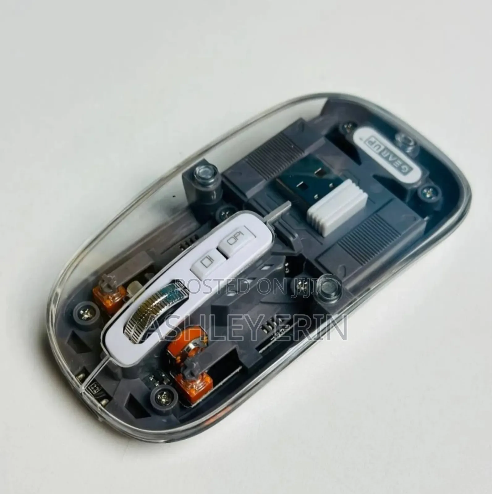 Transparent Wireless Rechargeable Magnetic Mouse