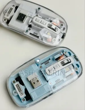 Transparent Wireless Rechargeable Magnetic Mouse