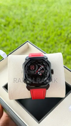 Red Strap Version of Naviforce Dual Display Sport Watch