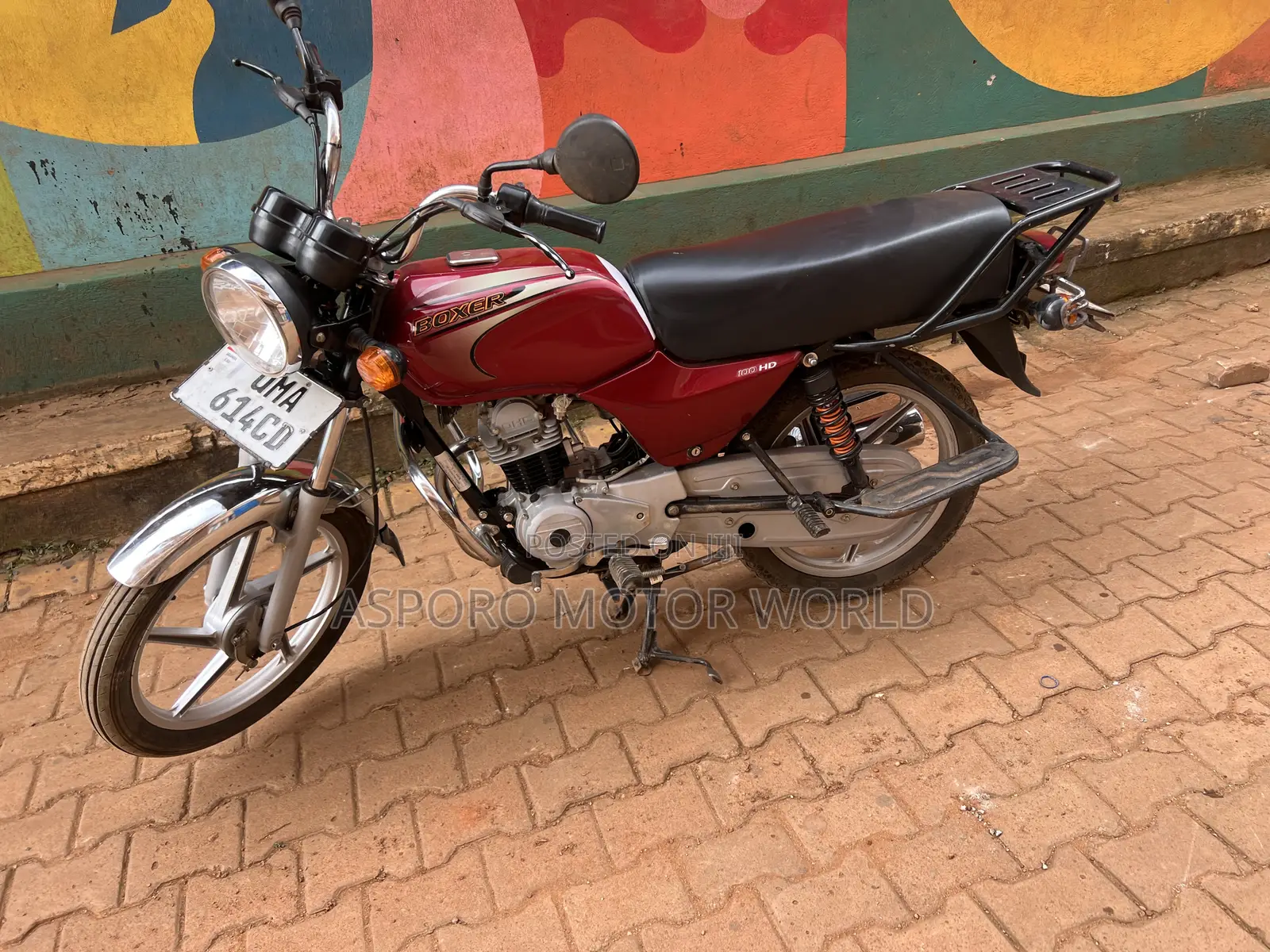Bajaj Boxer 100 2025 Red