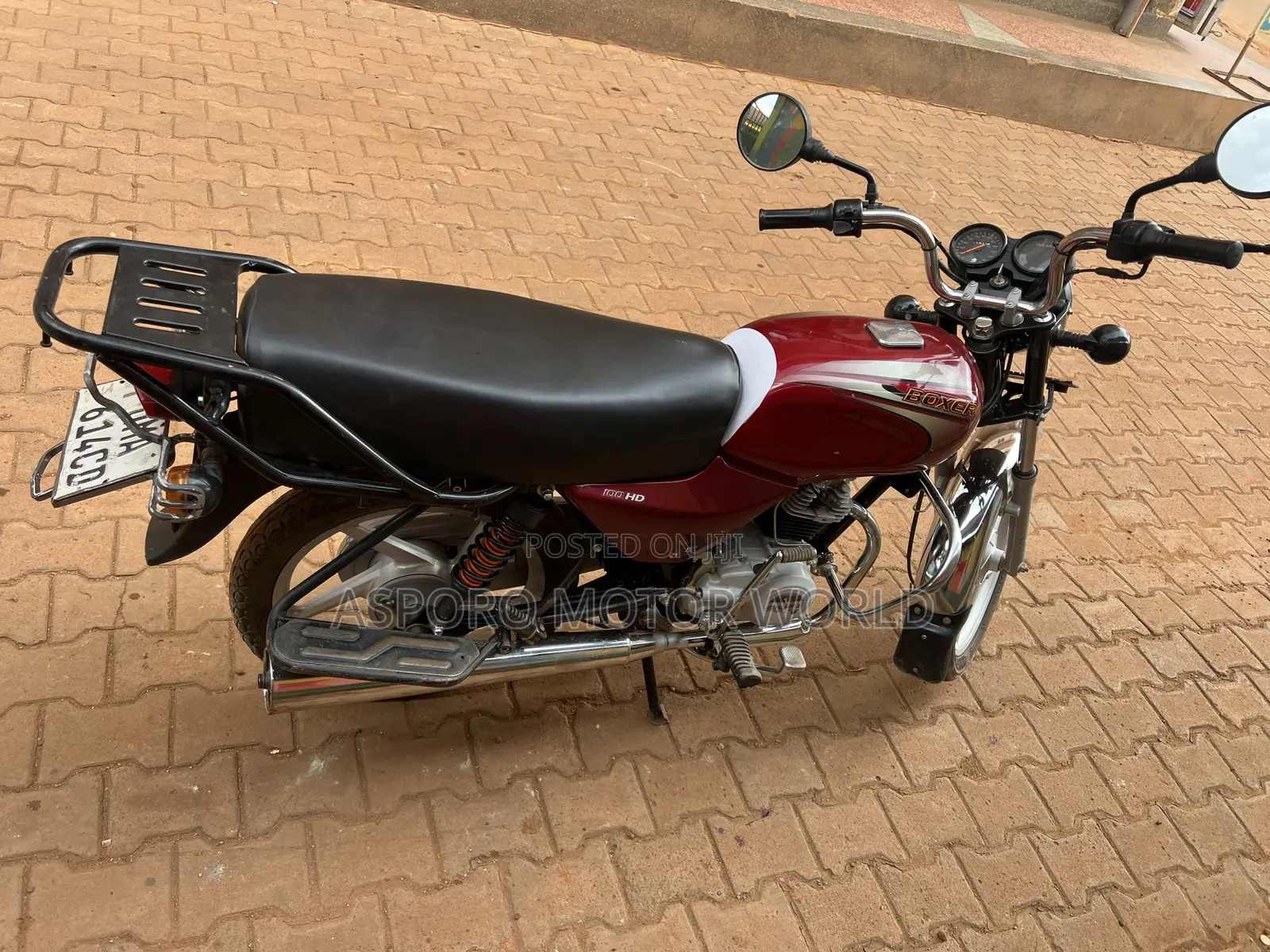 Bajaj Boxer 100 2025 Red