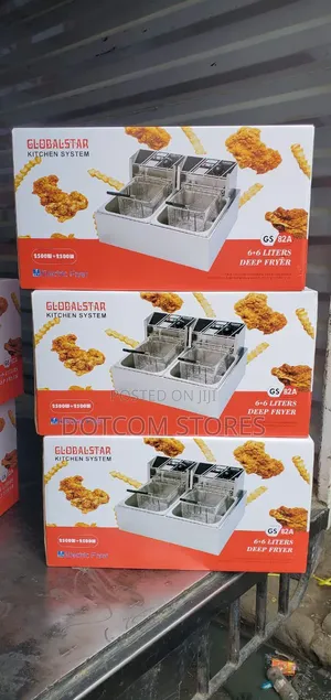 12l Globalstar Double Deep Fryer