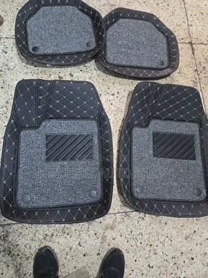 5d and 7d Style Leather and Woolen Car Floor Mats