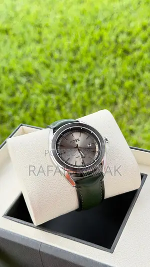 Boss Hugoboss Unisex Leather Watch
