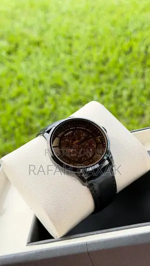 Black Strap Version of Fossil Unisex Watch