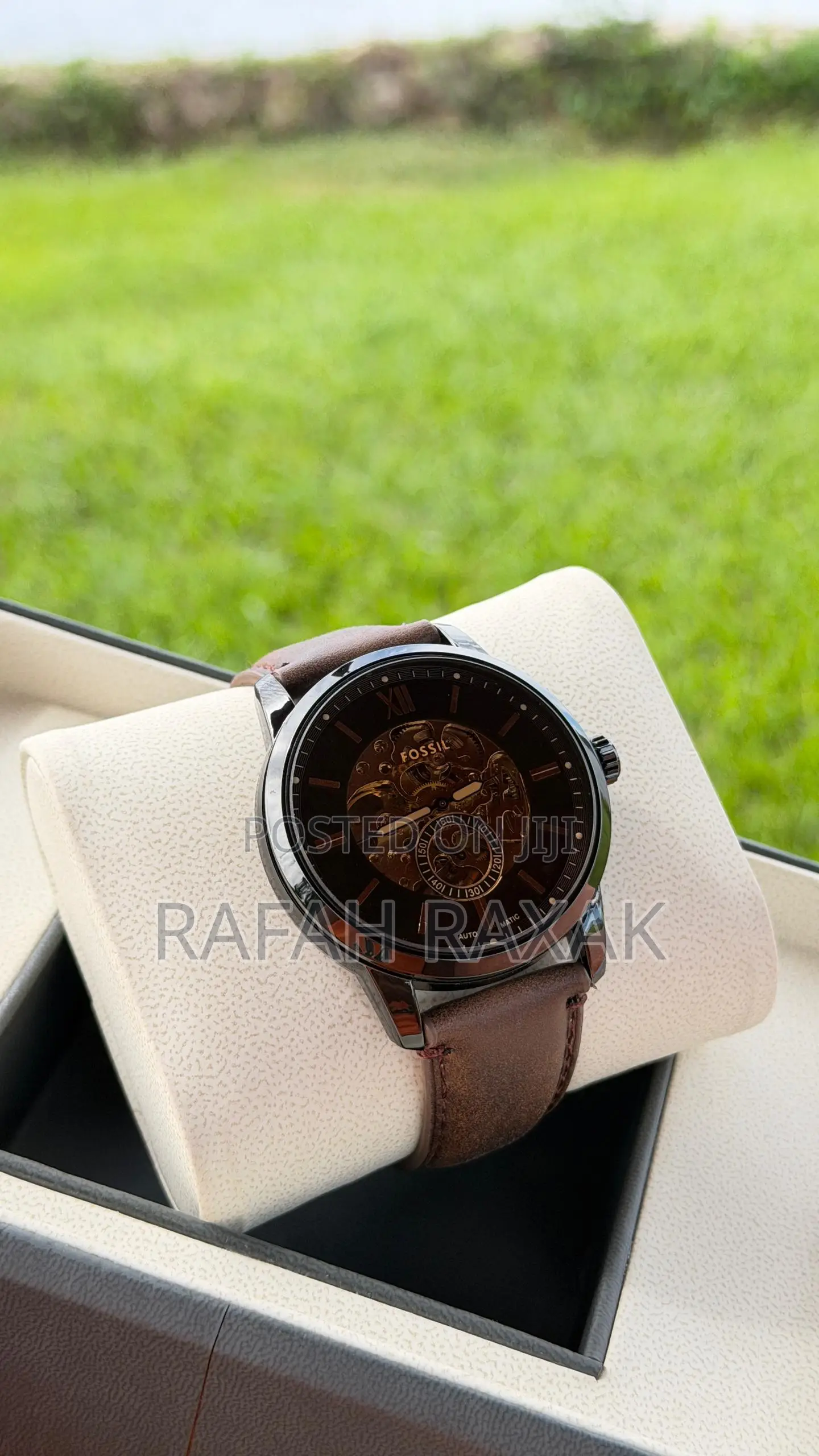 Brown Leather Strap Version of Fossil Watch