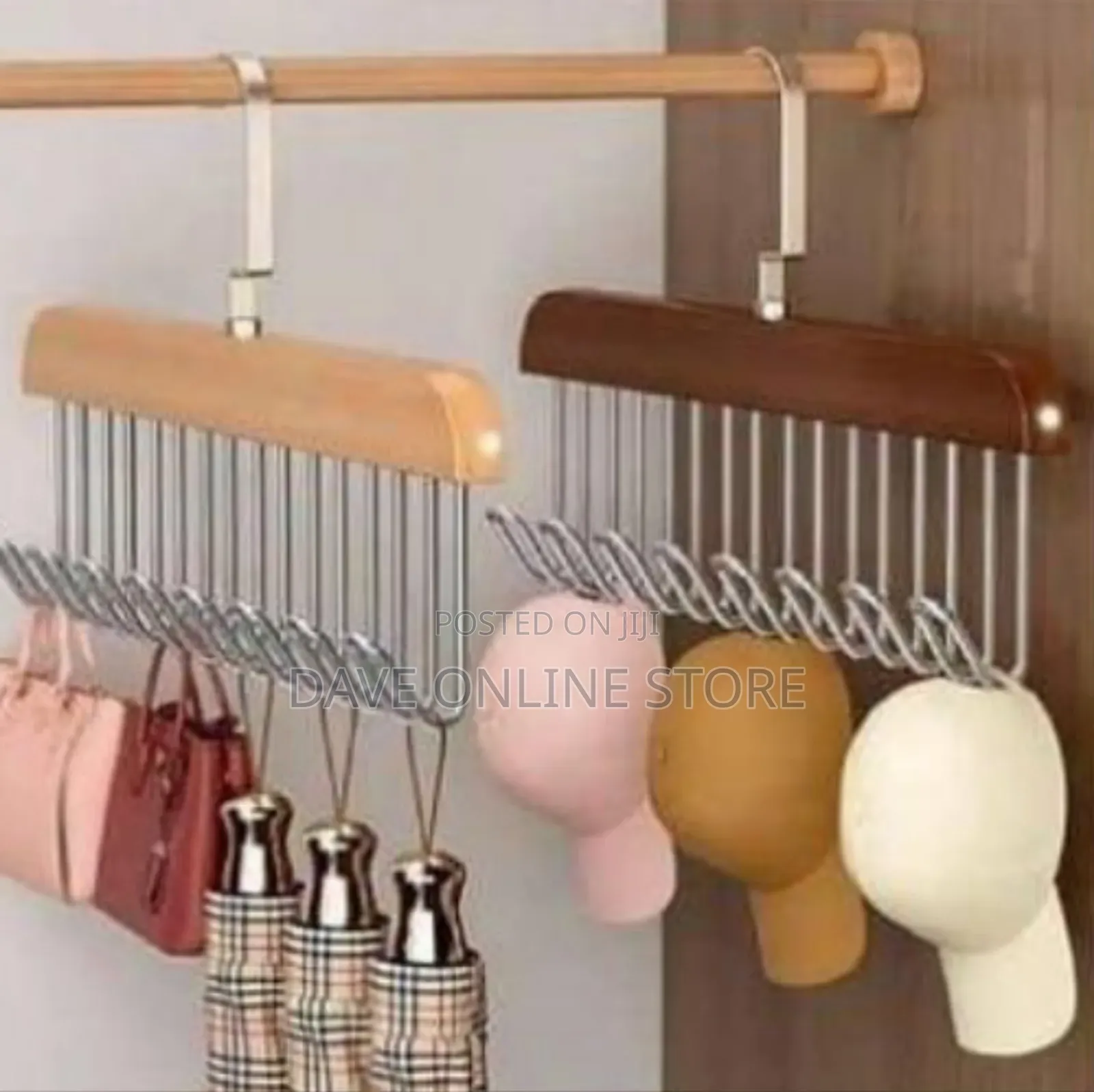 Multi-Purpose Wooden Hangers