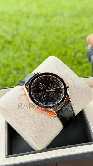 Black Version of Omega Speed Master Moonwatch