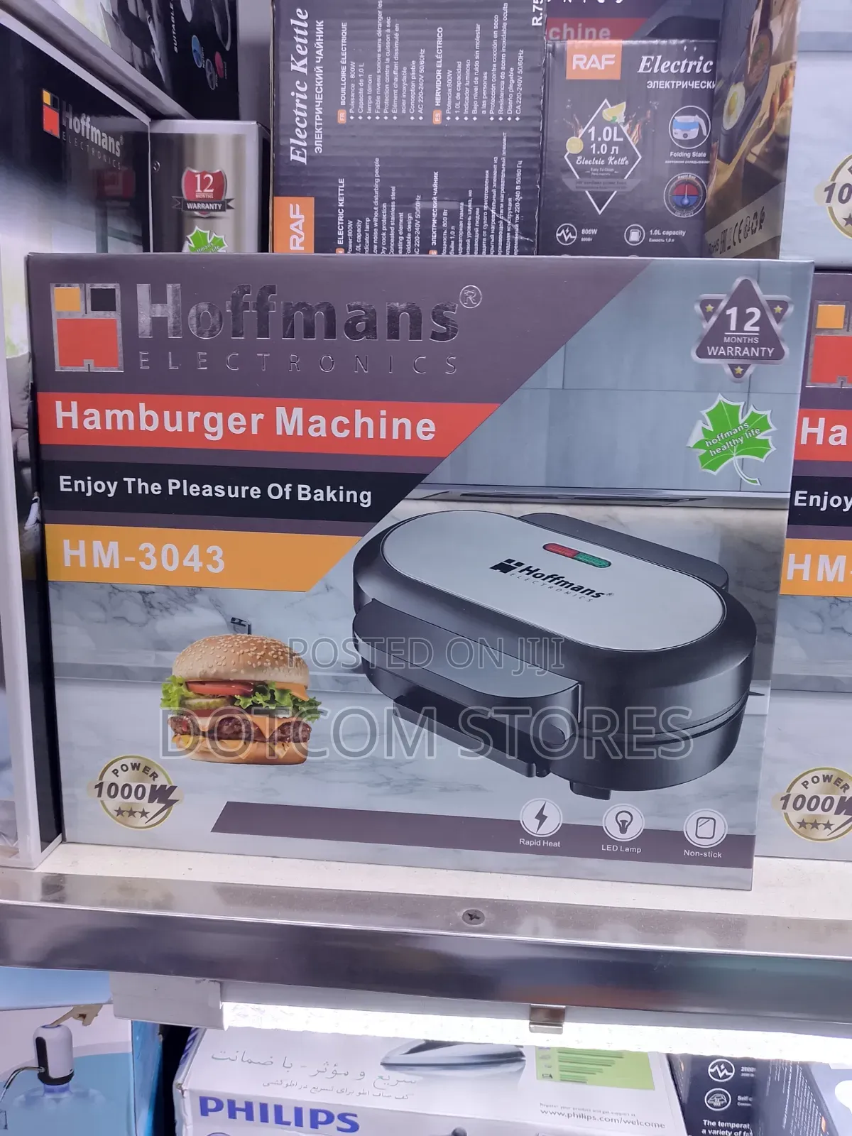 Hoffman Hm 3043 Electric Hamburger Machine Maker