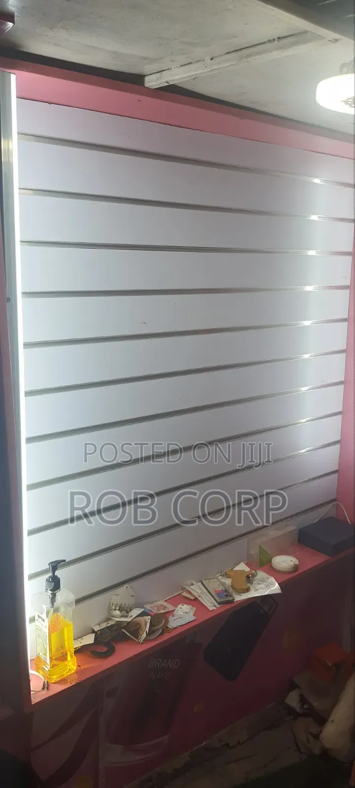 Display Board With Flame and Hooks