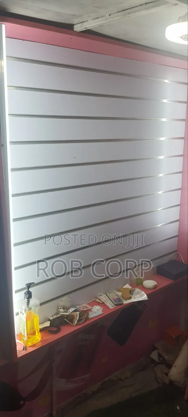 Display Board With Flame and Hooks