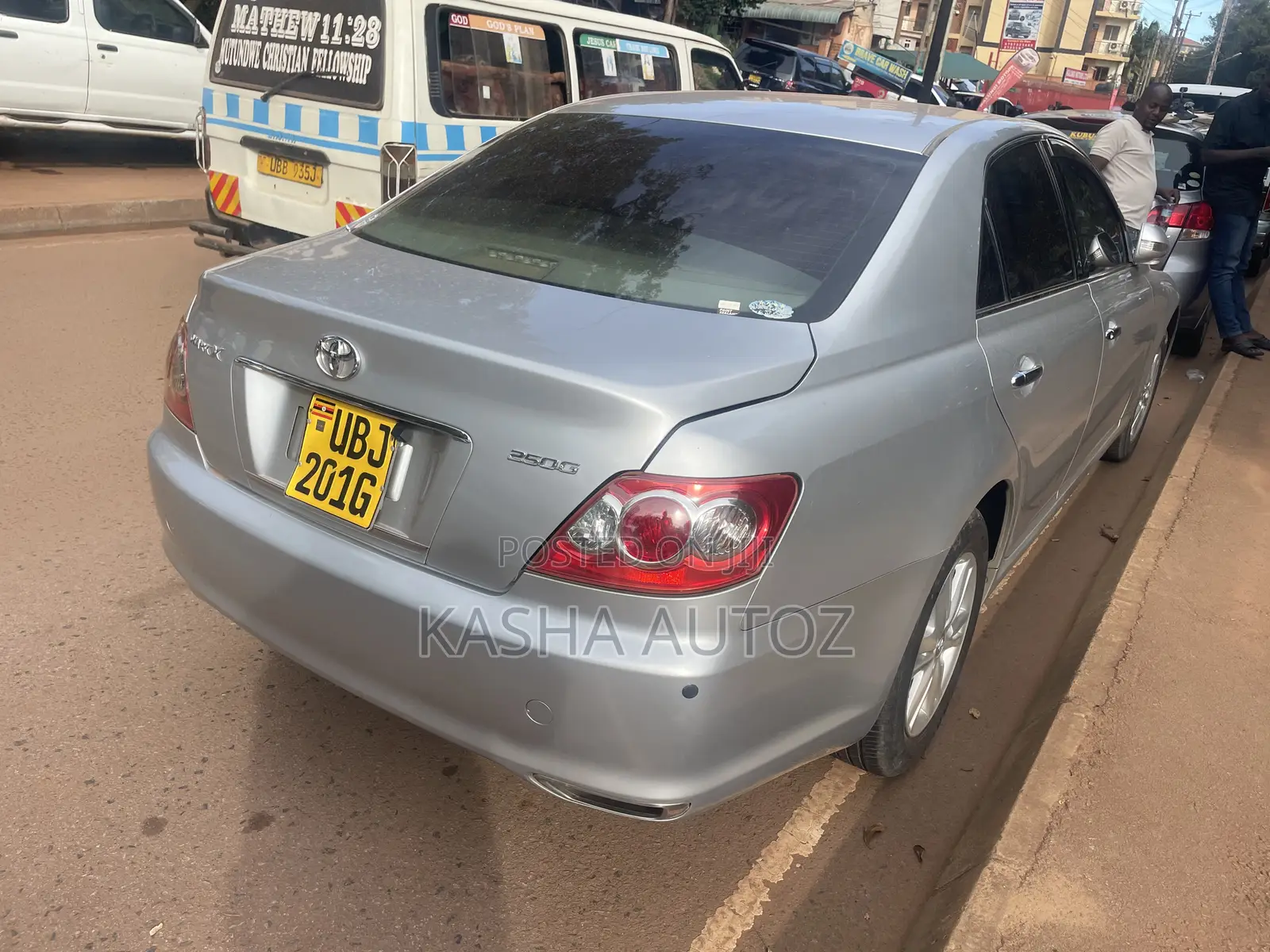 Toyota Mark X 2007 Silver