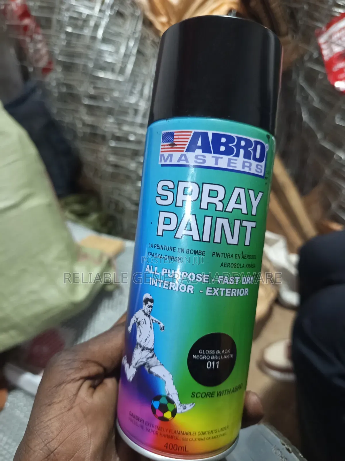 Spray Paint Fast Dry Abro All Multi Purposes
