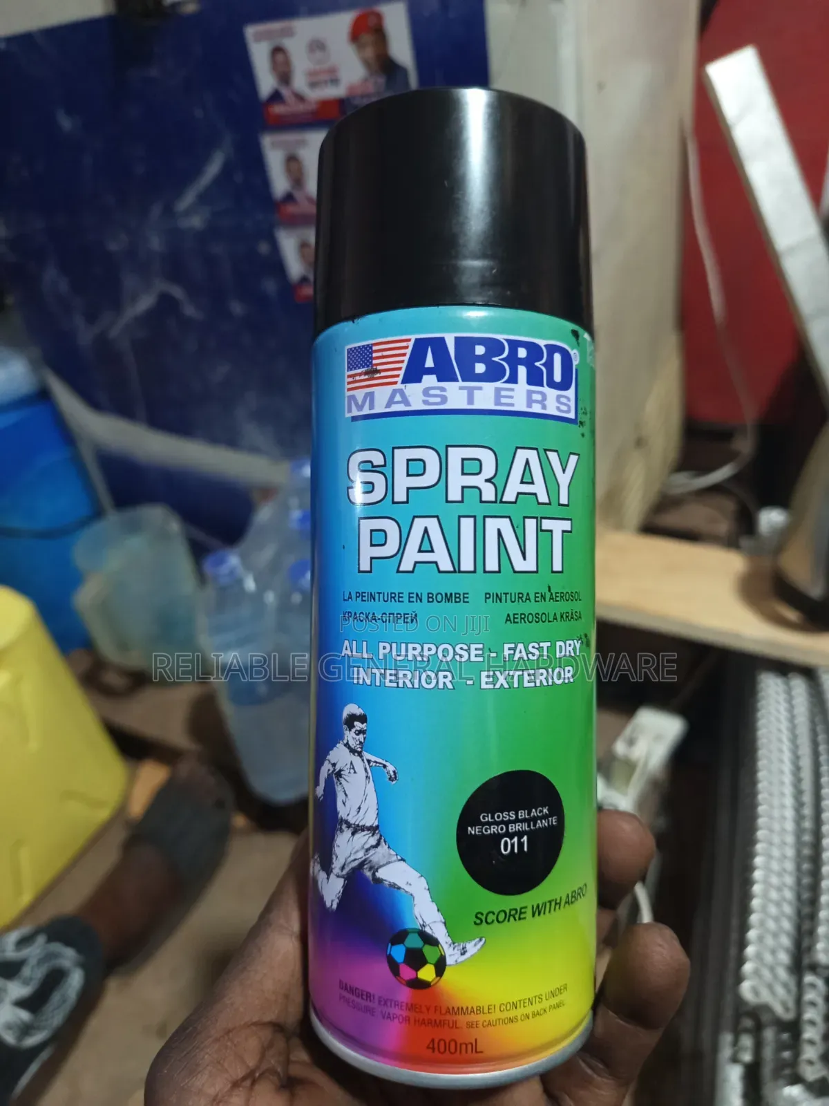 Spray Paint Fast Dry Abro All Multi Purposes