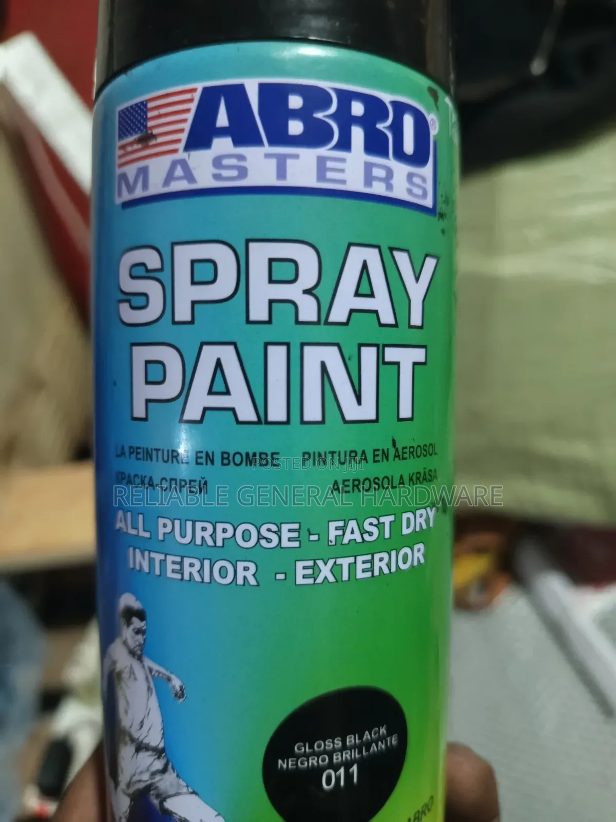 Spray Paint Fast Dry Abro All Multi Purposes