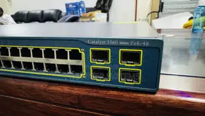 Cisco Catalyst 3560 Series Poe-48 Layer 3 Network Switch