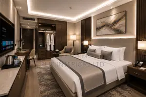 Modern Hotel Room Decorative Finishing Services