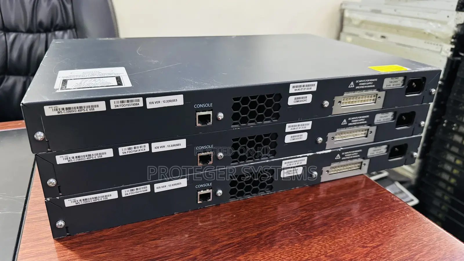 Cisco Catalyst 3560 V2 Series Poe-48 Layer 3 Network Switches
