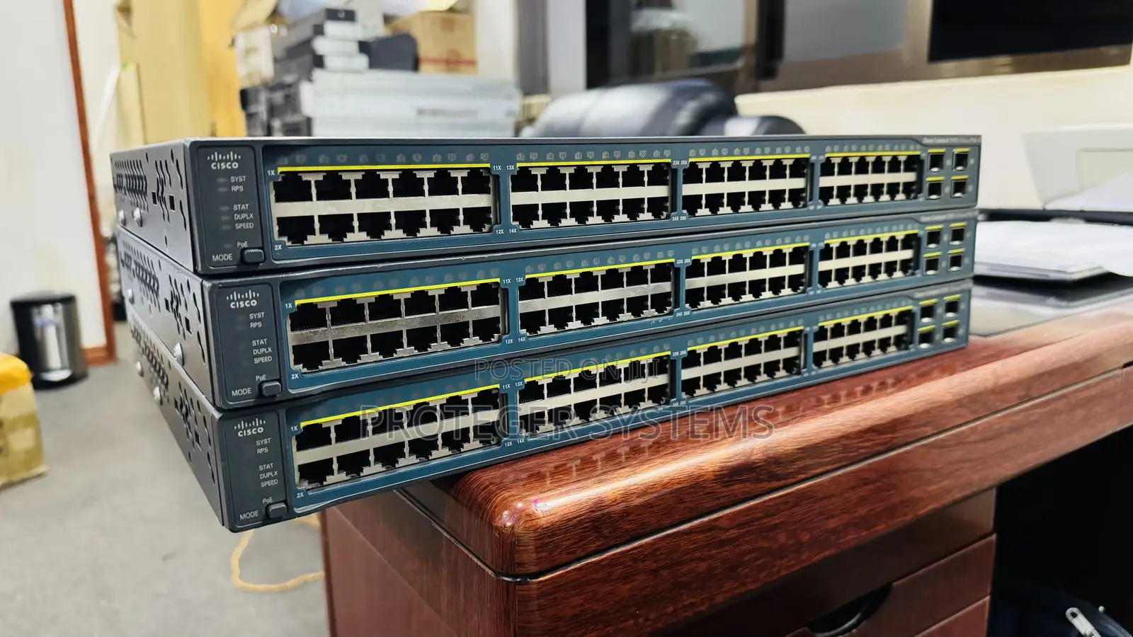 Cisco Catalyst 3560 V2 Series Poe-48 Layer 3 Network Switches