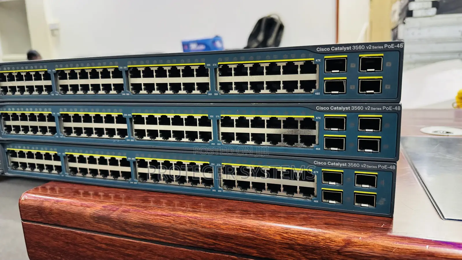 Cisco Catalyst 3560 V2 Series Poe-48 Layer 3 Network Switches