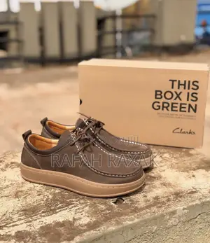 Brown Version of Clark’S Men’S Leather Shoes