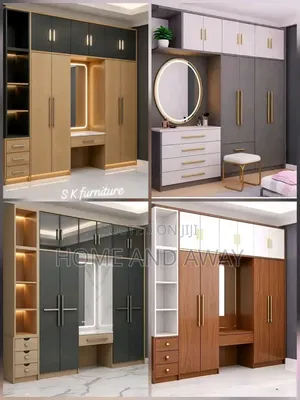 Quick Instant Wardrobes From 850,000/- Per Running Meter Any Colour