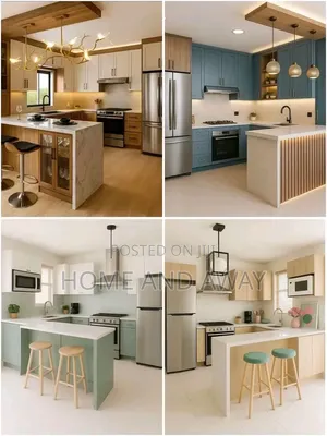 Very Unique Kitchen Cabinets From 6,800,000/- In Any Colour Choose Now
