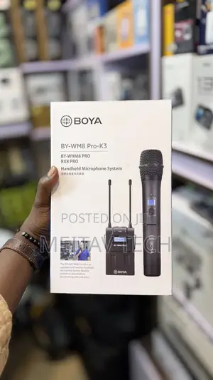 Boya by-Wm8 Pro- Wireless Handheld Microphone System