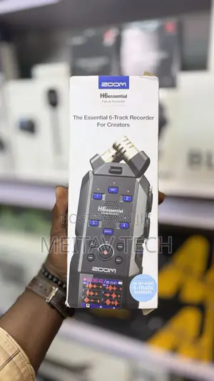 Zoom H6essential 32-Bit Float 6-Track Portable Audio Recorder