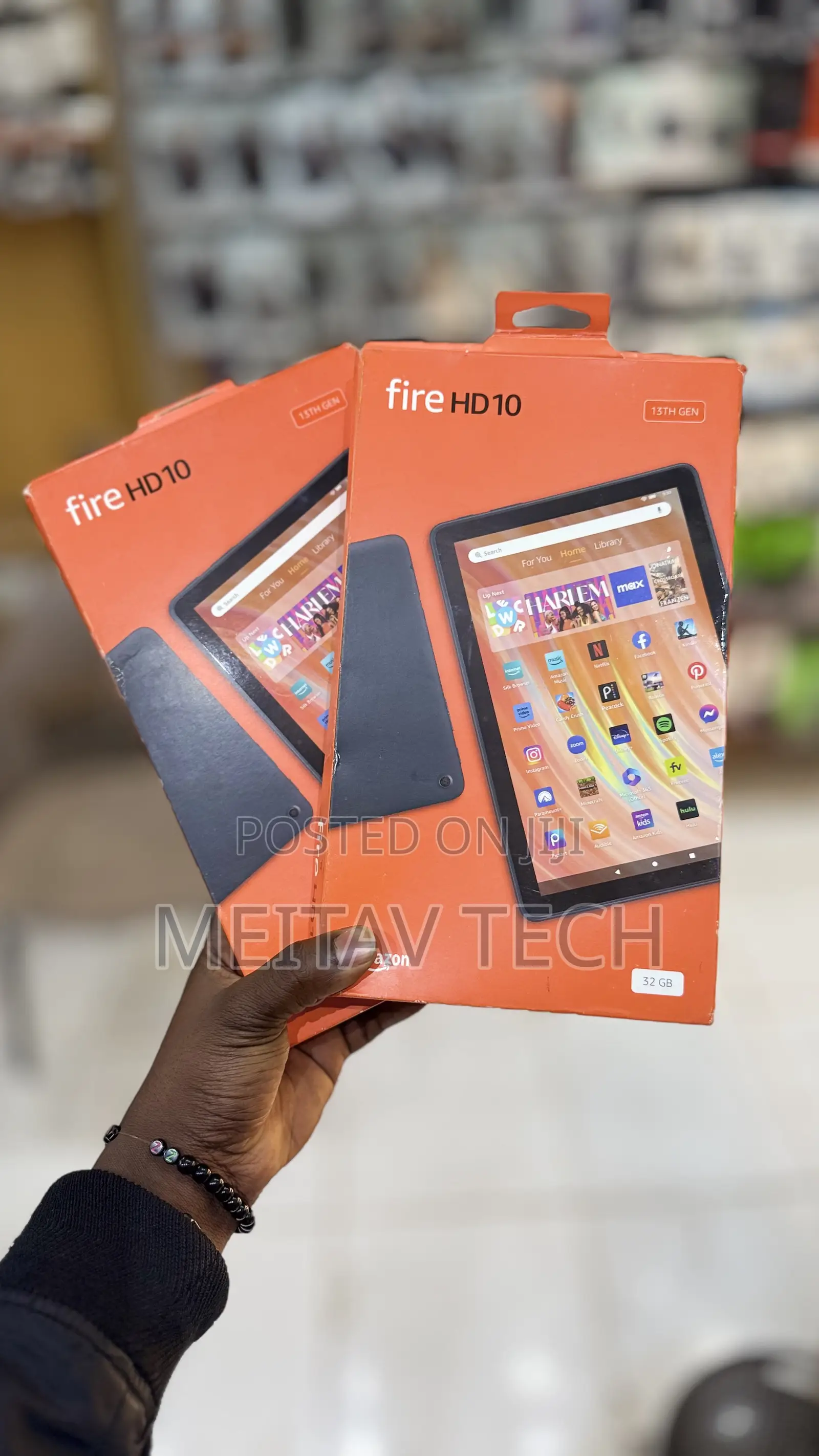 New Amazon Fire HD 10 32 GB Black