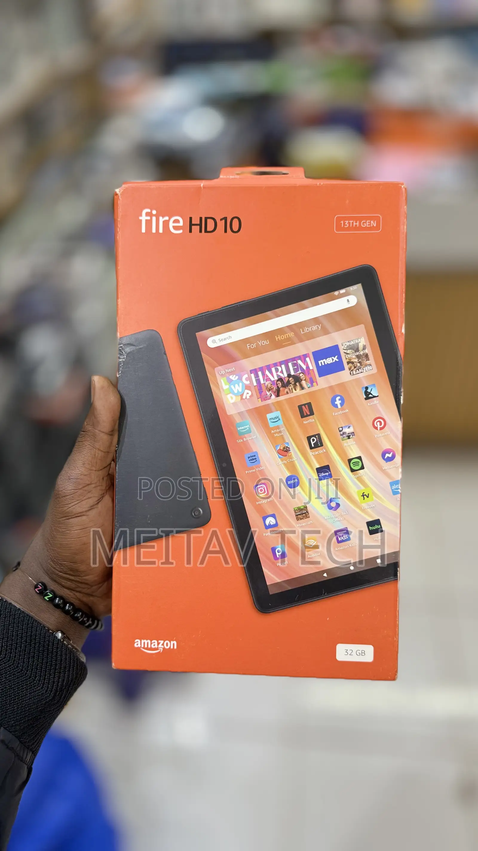 New Amazon Fire HD 10 32 GB Black