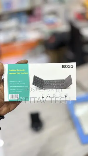 B033 Foldable Bluetooth Keyboard With Touchpad