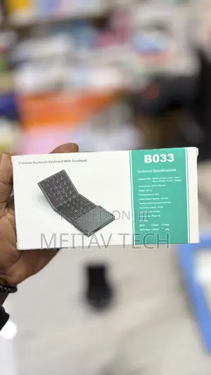 B033 Foldable Bluetooth Keyboard With Touchpad