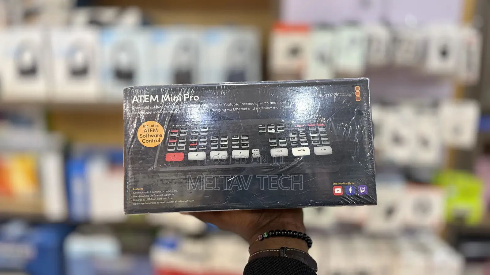 Black Magic Atem Mini Pro Hdmi Live Switcher