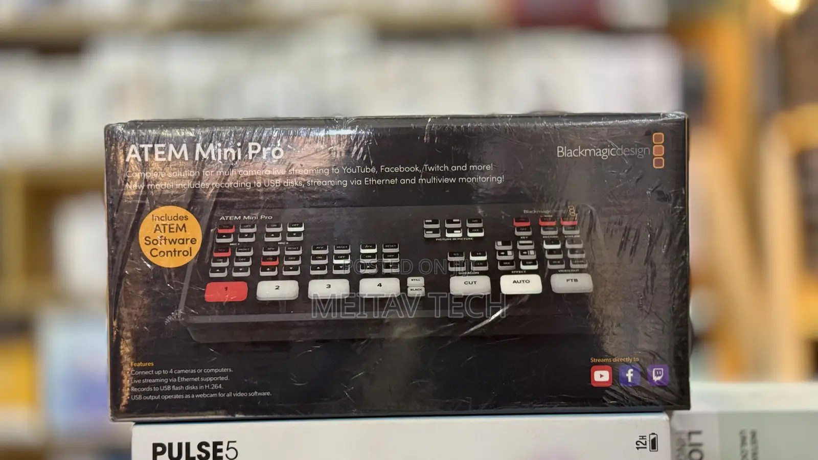 Black Magic Atem Mini Pro Hdmi Live Switcher