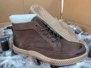 Brown Leather Timberland Boots