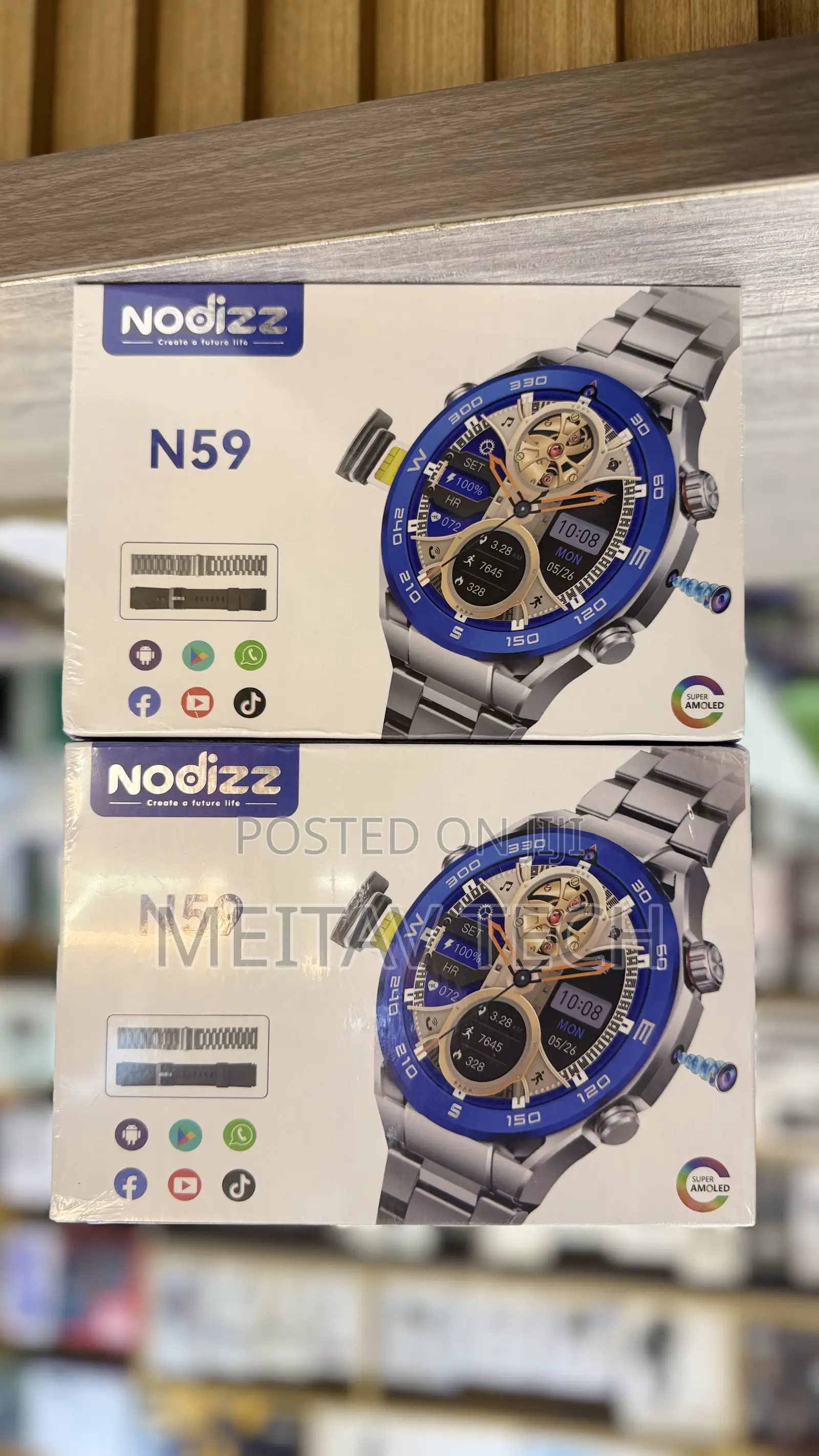 Simcard Smartwatch, Dual Camera