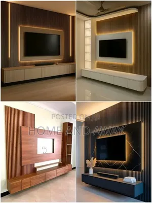 With 1,500,000/- Get Your Self a Wall Unit Tv Stands in Any Colour
