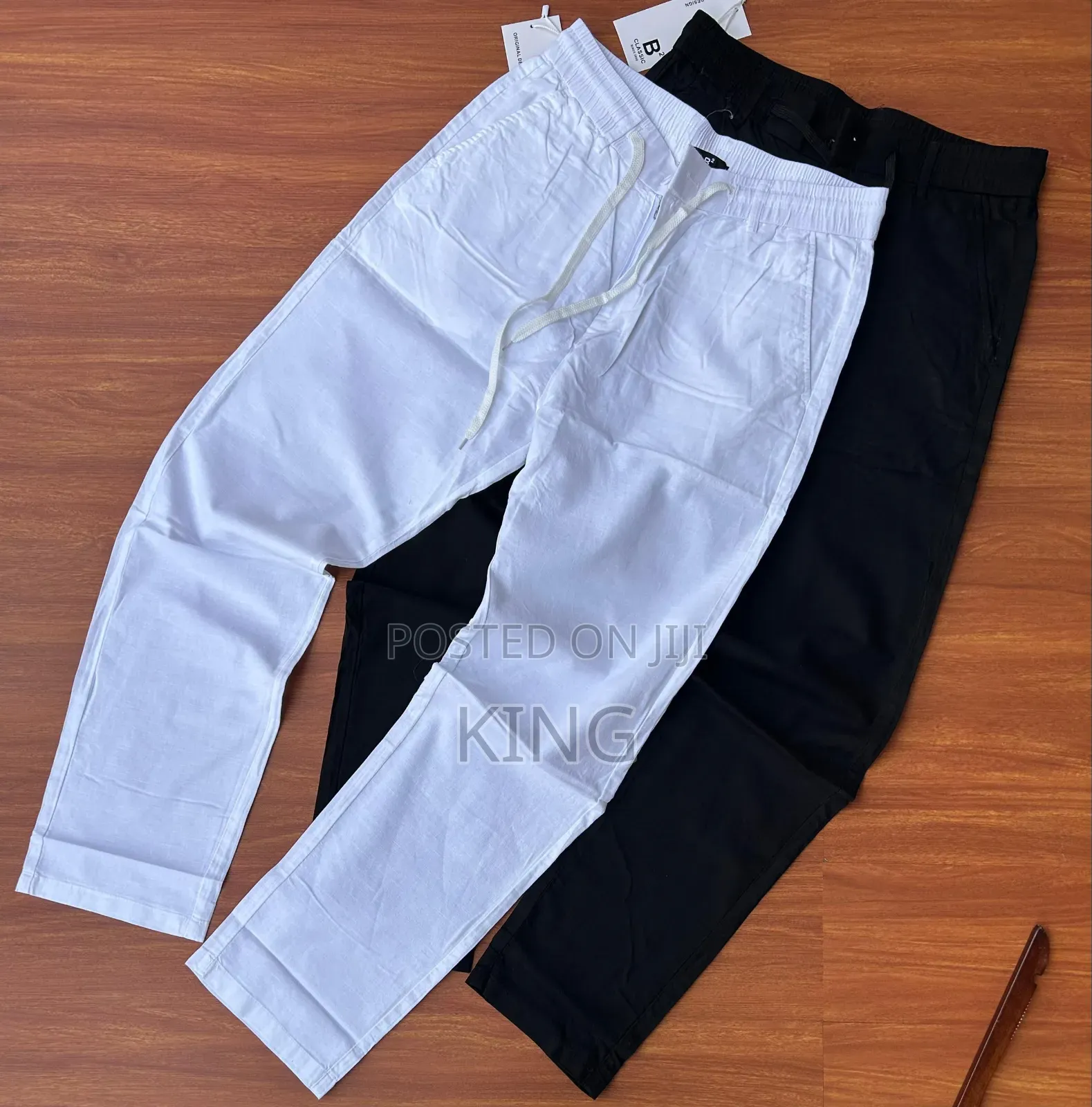 Men's Premium Quality Cot Linen Drawstring Pants