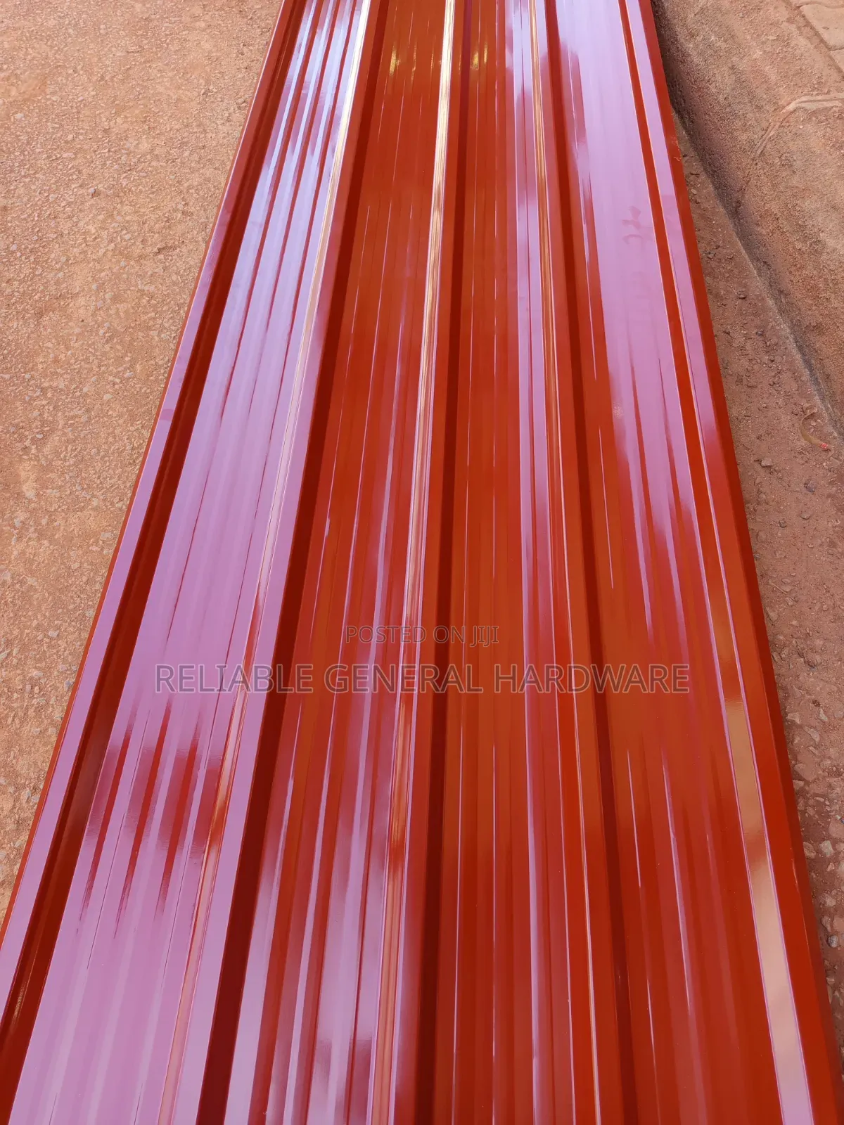 Covermax Iron Sheets G.30 Red Uganda Baati