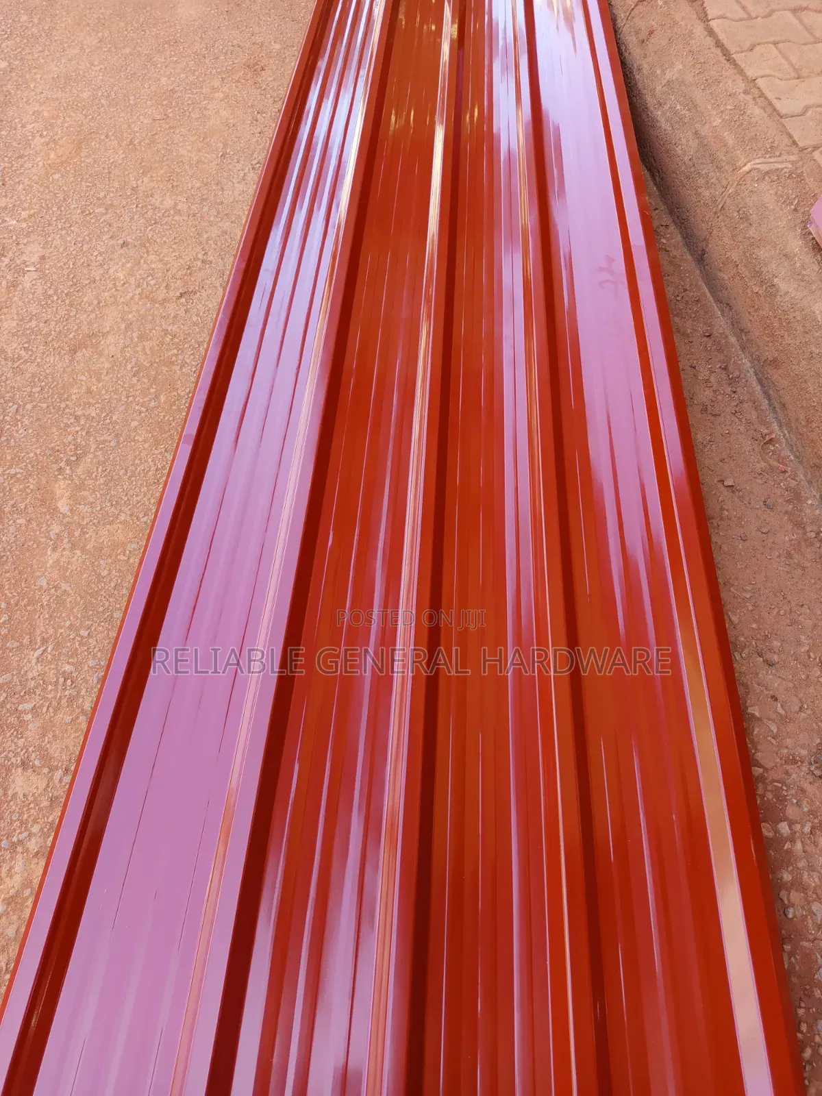 Covermax Iron Sheets G.30 Red Uganda Baati