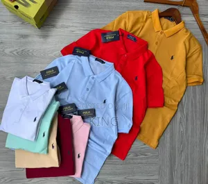 Multiple Colors. Polo T-Shirts. Plain
