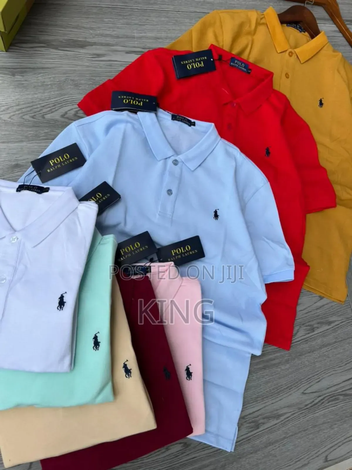 Multiple Colors. Polo T-Shirts. Plain