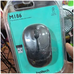 Logitech M186 Grey Wireless Mouse
