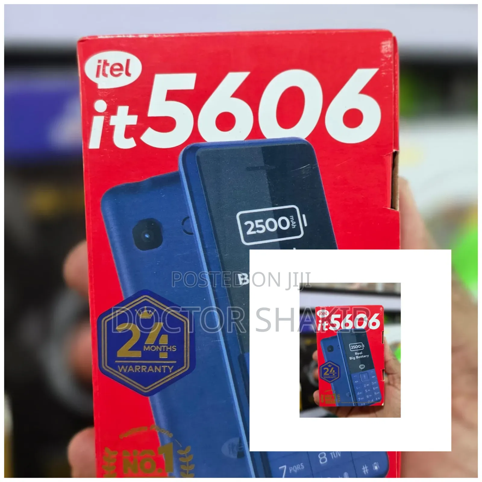 New Itel it5606 128 GB Black